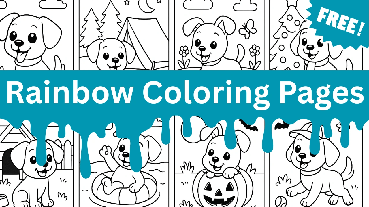 63 Puppy Coloring Pages Free Printables PDF For Adults & Kids