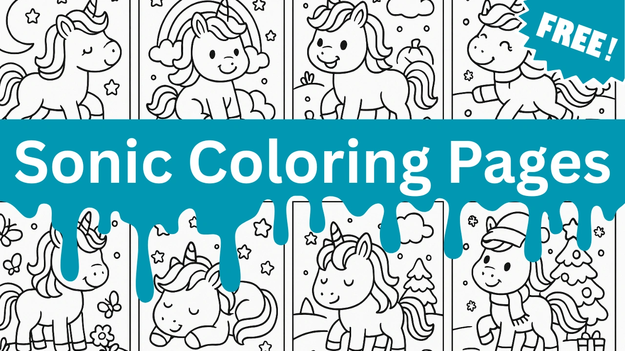 102 Unicorn Coloring Pages (Free Printables for All Ages)