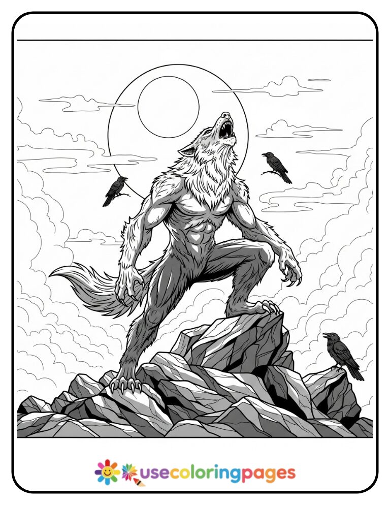 Goblin Ledger Review Coloring Page Printable (1)