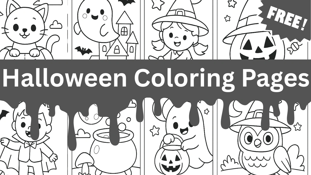 75 Halloween Coloring Pages (Free Printables PDF For All Ages)
