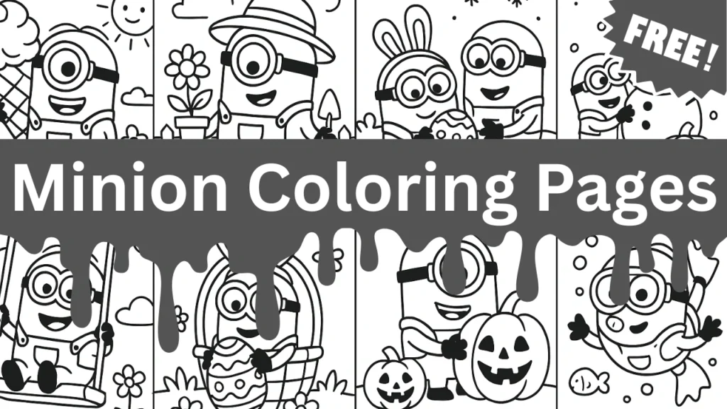 Minion Coloring Pages